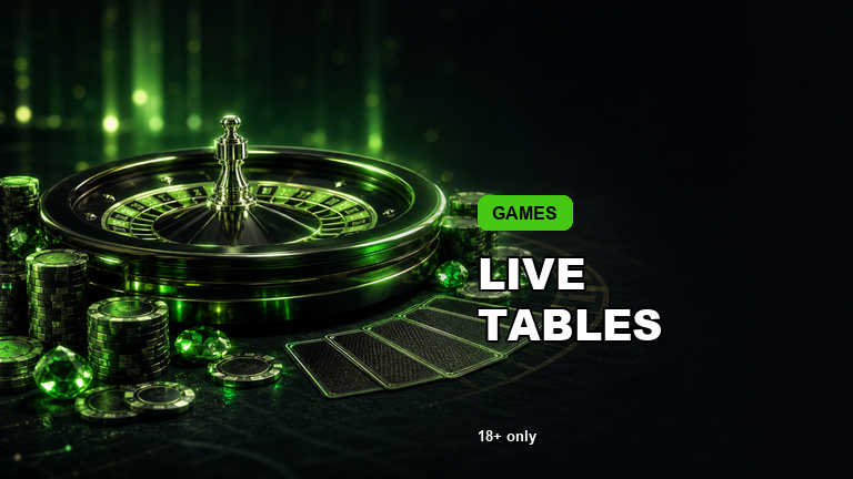 Neospin live dealer roulette and blackjack tables